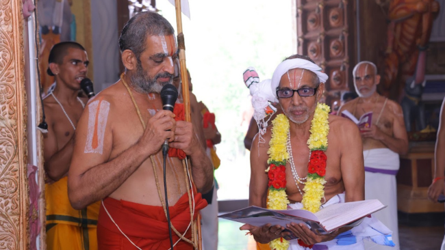 Sri Ranganatha Swami Samprokshanam at Divya Saketa Temple